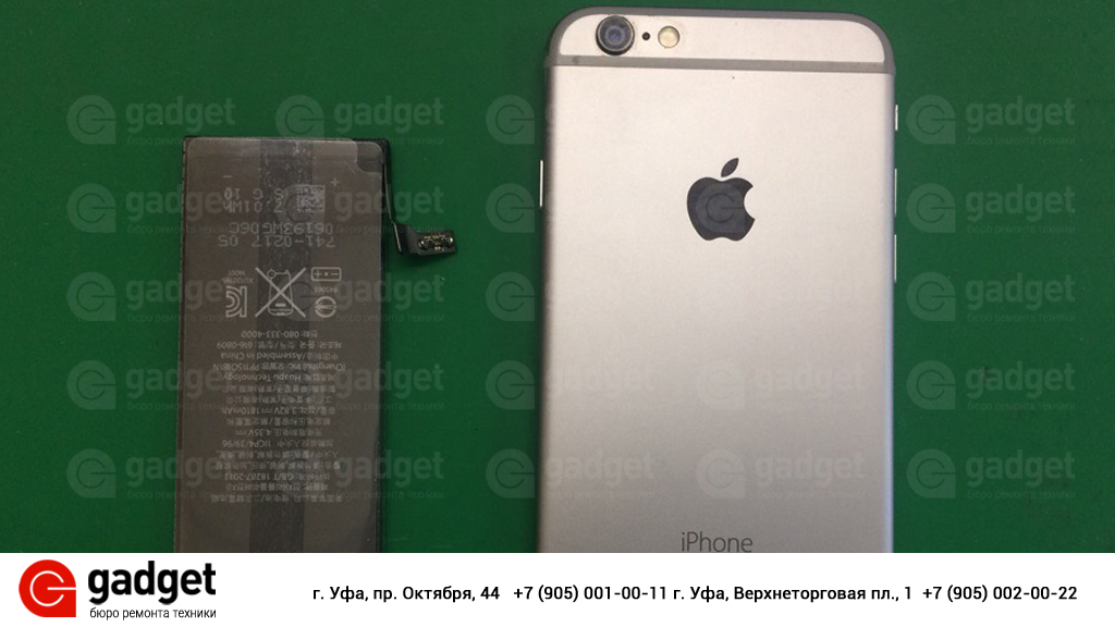 ремонт iphone 6, ремонт айфонов в уфе